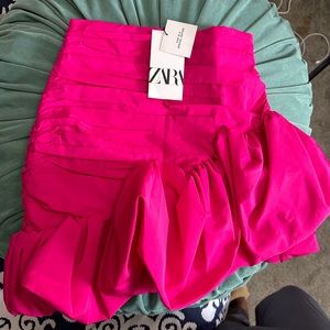 Zara skirt… hot pink ..very cute  and very classy
